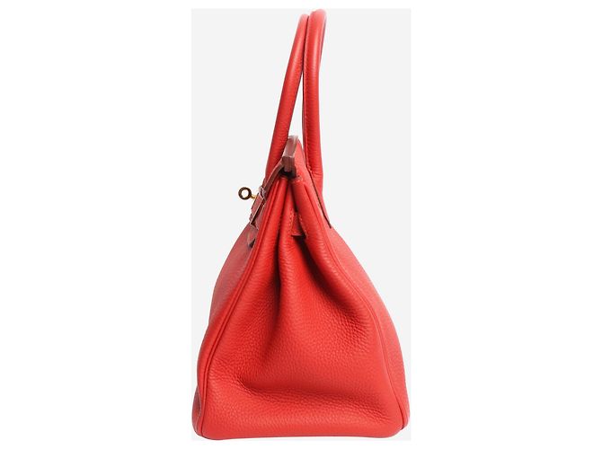 Hermès Rote Birkin 30 Tasche - Ansicht 3