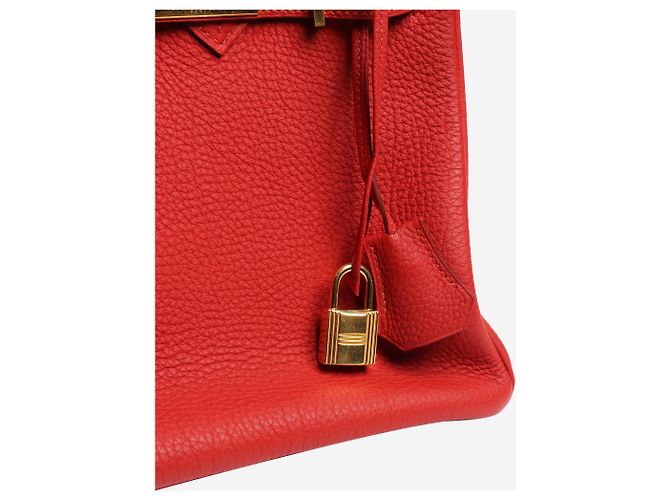 Hermès Rote Birkin 30 Tasche - Ansicht 7
