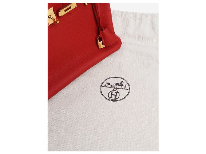 Hermès Rote Birkin 30 Tasche - Ansicht 9