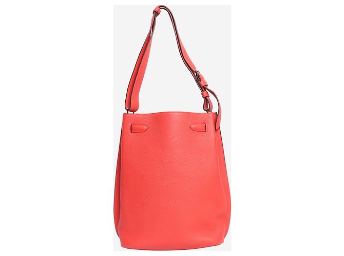 Hermès Borsa a spalla So Kelly rossa 2014 Rosso - vista 3