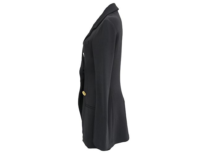 Blazer con botones decorativos Proenza Schouler en viscosa negra Negro - vista 2
