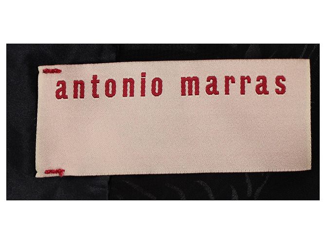 Gonna midi a strati in seta multicolore con stampa floreale di Antonio Marras - vista 4