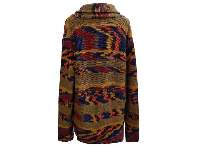 Missoni Strickjacke mit Schalkragen aus mehrfarbigem Kaschmir Mehrfarben - Ansicht 2