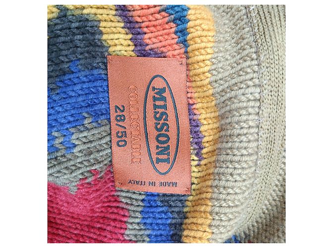 Missoni Strickjacke mit Schalkragen aus mehrfarbigem Kaschmir Mehrfarben - Ansicht 4