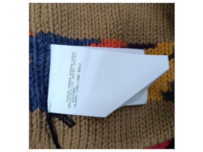 Missoni Strickjacke mit Schalkragen aus mehrfarbigem Kaschmir Mehrfarben - Ansicht 5