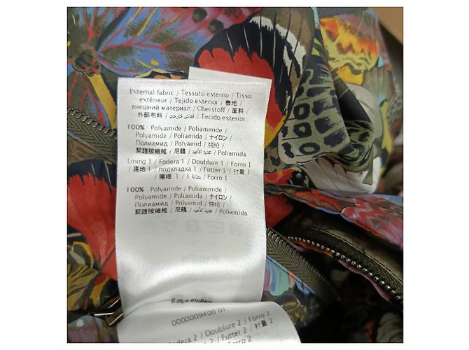 Valentino Garavani Camubutterfly Printed Windbreaker Jacket in Multicolor Polyester Multiple colors - view 6