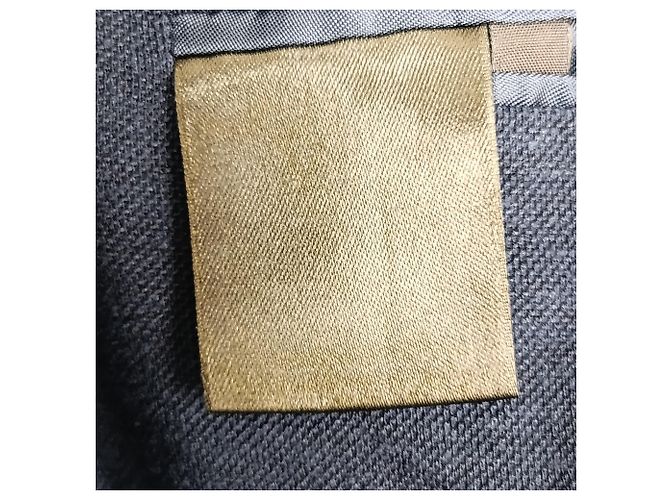 Blazer de un solo botón con bolsillos en algodón azul marino Loro Piana - vista 5