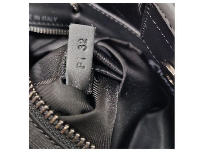 Tod's Slim Script Tote aus schwarzem Leder - Ansicht 5