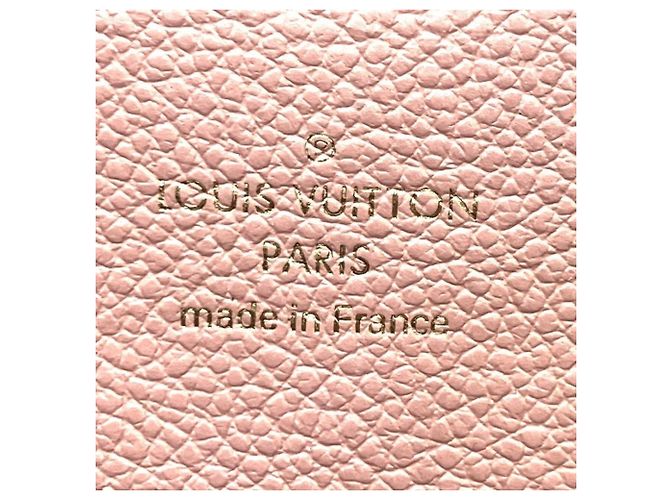 Portafoglio Bifold Lungo Pallas Monogramma Louis Vuitton Marrone Rosa - vista 4