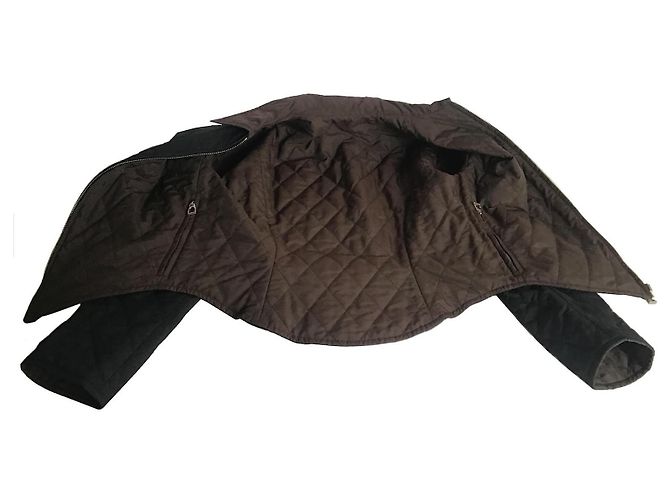 Hermès Giacche Marrone Nero - vista 3