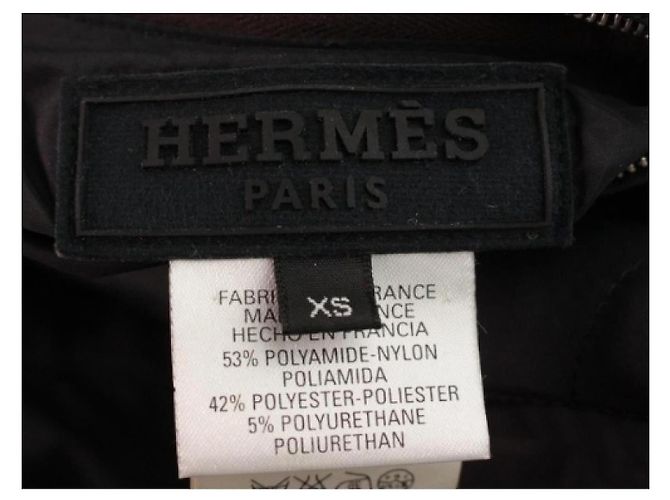 Hermès Giacche Marrone Nero - vista 4