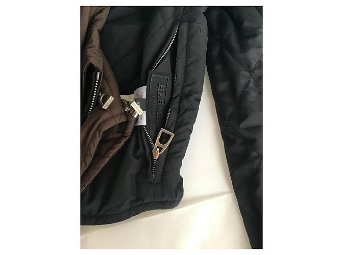 Hermès Giacche Marrone Nero - vista 6