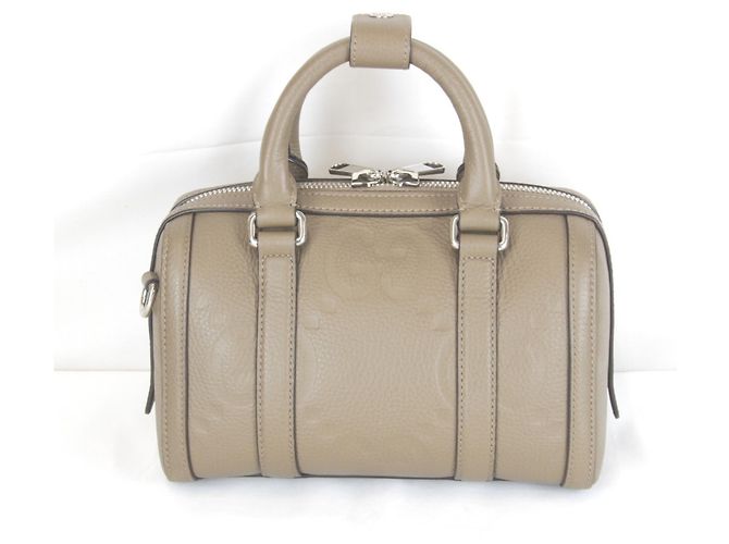 Borsa a mano mini Duffle Jumbo GG di Gucci Beige - vista 2