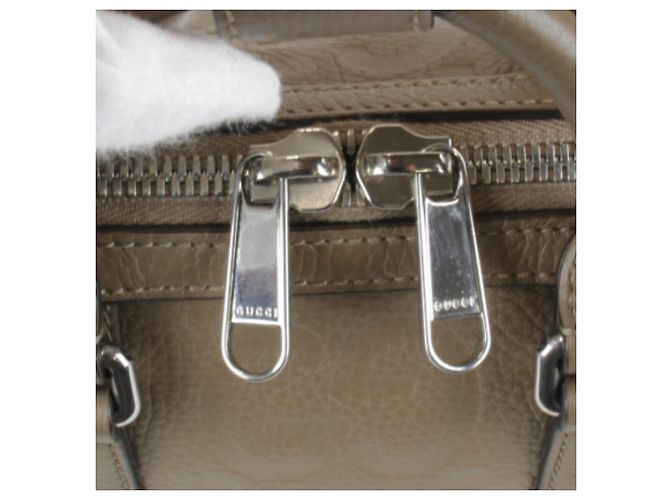 Borsa a mano mini Duffle Jumbo GG di Gucci Beige - vista 6