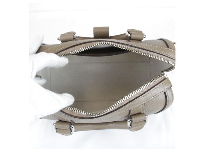 Borsa a mano mini Duffle Jumbo GG di Gucci Beige - vista 7