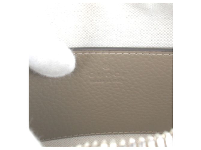Borsa a mano mini Duffle Jumbo GG di Gucci Beige - vista 8