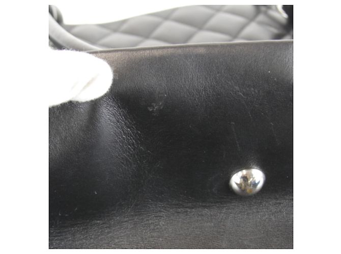 Borsa tote grande della linea Cambon di Chanel Nero - vista 5