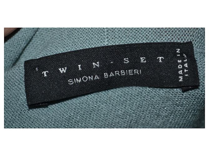 Twin Set Kleid Türkis Viscose XL - Ansicht 4