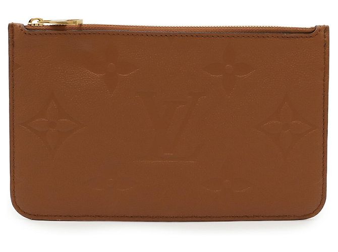 Pochette Neverfull MM in Monogram Empreinte Louis Vuitton Cognac - vista 2