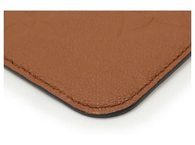 Pochette Neverfull MM in Monogram Empreinte Louis Vuitton Cognac - vista 4