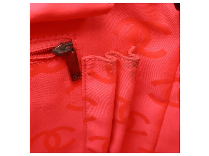 CHANEL Cambon Medium Schultertasche Schwarz Pink - Ansicht 8