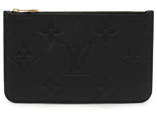 Pochette Neverfull MM in Monogram Empreinte Louis Vuitton Nero - vista 2