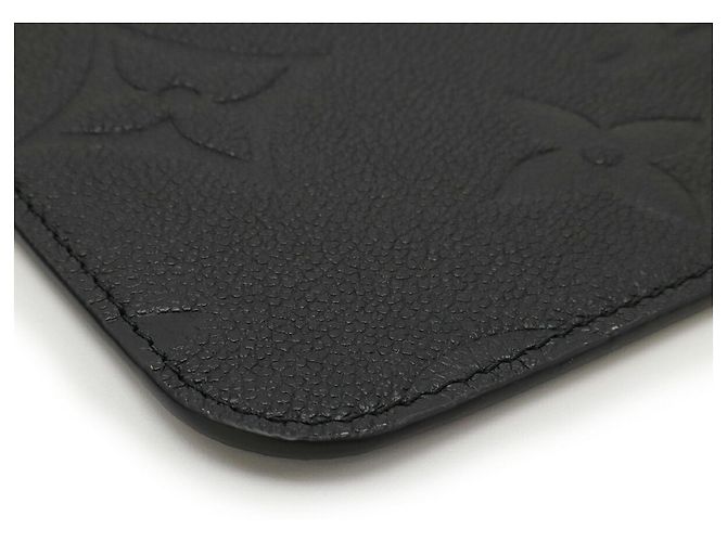 Pochette Neverfull MM in Monogram Empreinte Louis Vuitton Nero - vista 4