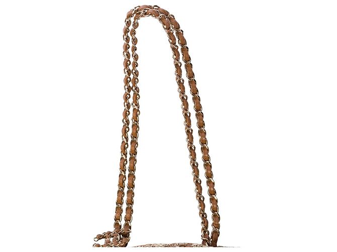 CHANEL Beiger Lederbeutel - 103083 - Ansicht 10