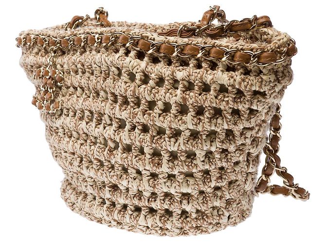 CHANEL Beiger Lederbeutel - 103083 - Ansicht 5