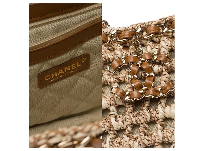 CHANEL Beiger Lederbeutel - 103083 - Ansicht 7