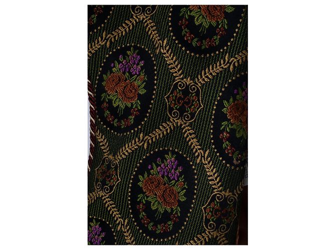 Gucci Tweed-Robe mehrfarbig aus Wolle Mehrfarben - Ansicht 5