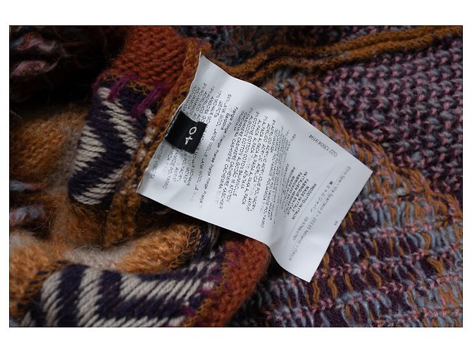 Etro, Maxikleid aus Intarsienstrick Mehrfarben - Ansicht 6