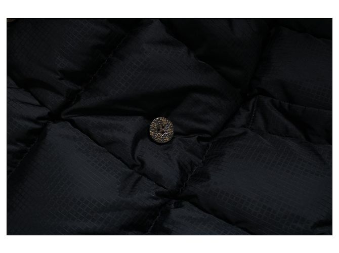 Giacca puffer a maniche lunghe Louis Vuitton Marrone Nero - vista 6