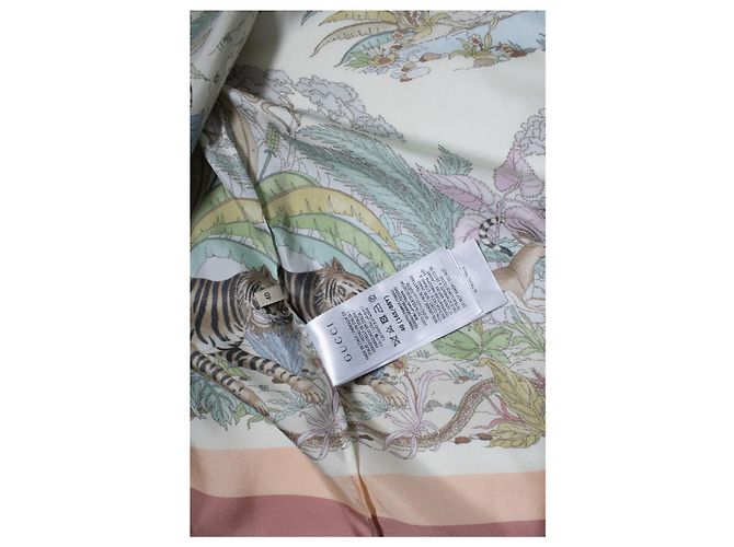 Gucci, top impreso de tigre de edición limitada Multicolor - vista 9