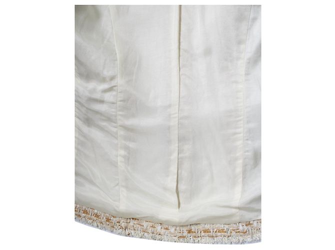 Balmain, blazer de tweed de dupla face - vista 6