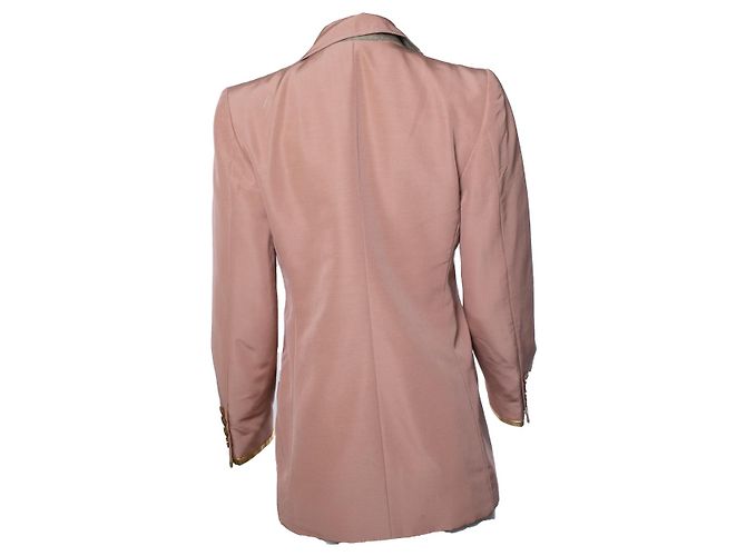 Einreiher Blazer Gucci, Soave Amore Schwarz Pink Golden - Ansicht 2