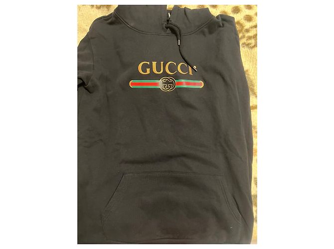 Abrigo Gucci de algodón negro para hombre - vista 2