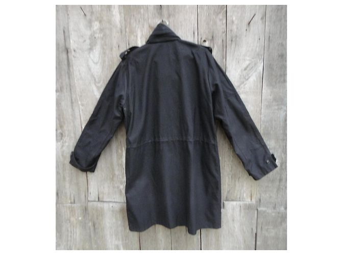 Parka Kenzo negra de algodón y nylon para hombre Negro - vista 2