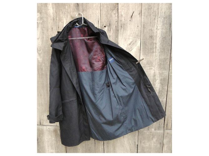 Parka Kenzo negra de algodón y nylon para hombre Negro - vista 5