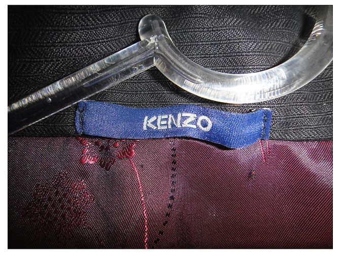 Parka Kenzo negra de algodón y nylon para hombre Negro - vista 9