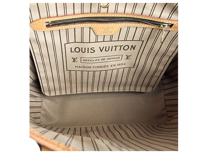 Louis Vuitton Borsa a spalla Neverfull MM Canvas Game On, marrone - vista 10