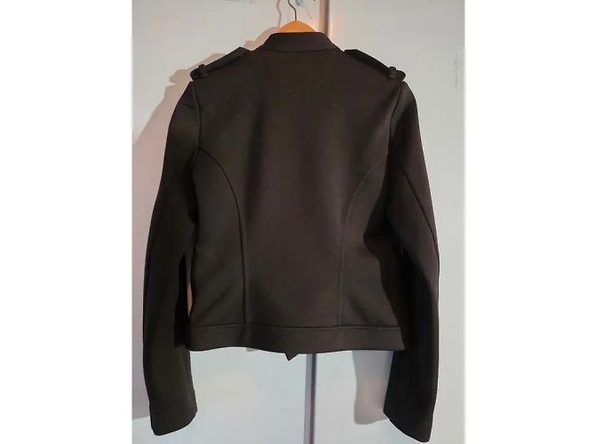 Barbara Bui Bikerjacke Perfecto Schwarz Größe 40 - Ansicht 3
