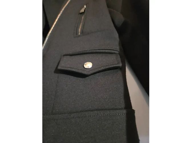 Barbara Bui Bikerjacke Perfecto Schwarz Größe 40 - Ansicht 5