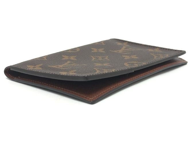 Copri Passaporto Monogram Louis Vuitton Marrone Monogramma - vista 5