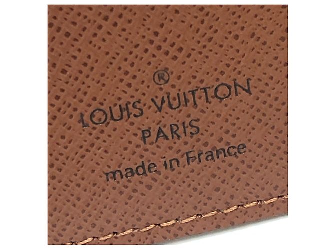 Copri Passaporto Monogram Louis Vuitton Marrone Monogramma - vista 7