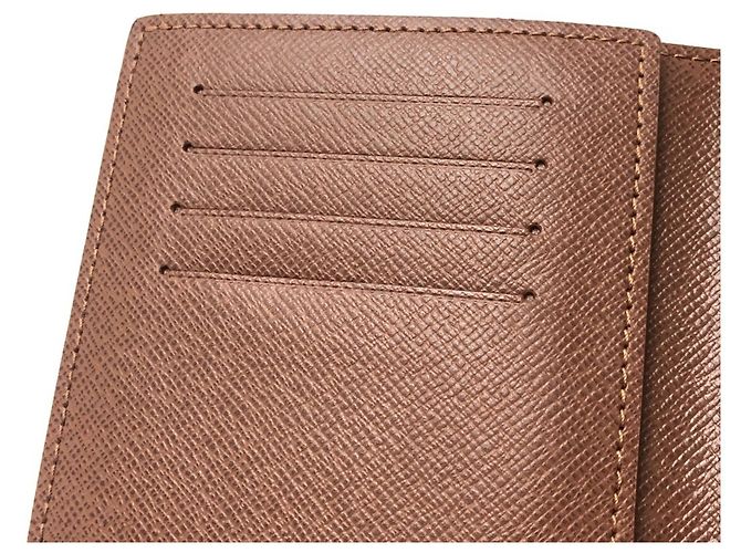Copri Passaporto Monogram Louis Vuitton Marrone Monogramma - vista 8