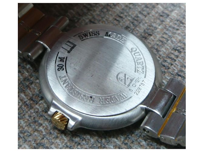 Alfred Dunhill Relógio de quartzo retrô, Dunhill ref. 6 QMSM 228767 Swiss Made Prata Dourado - vista 5