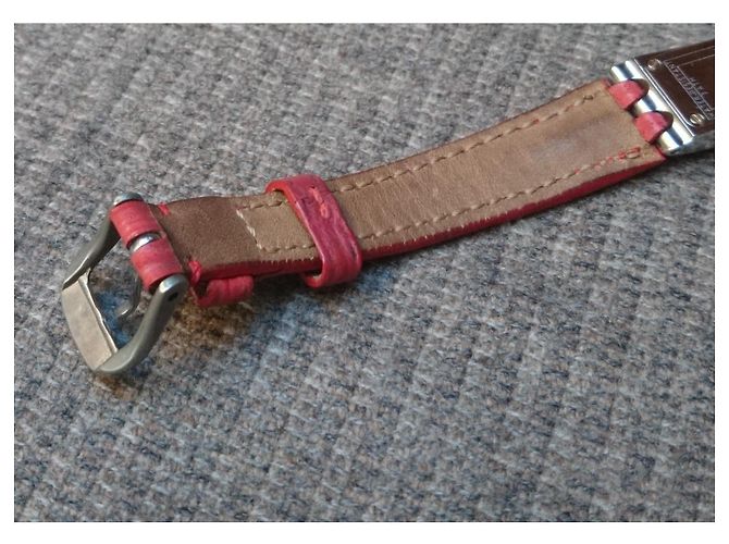 Reloj de cuarzo retro Emile Pequignet, ref. 3522313 Hecho en Francia Plata Roja - vista 7