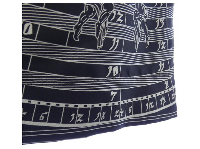 Gonna in seta Hermès 36 Nero - vista 8