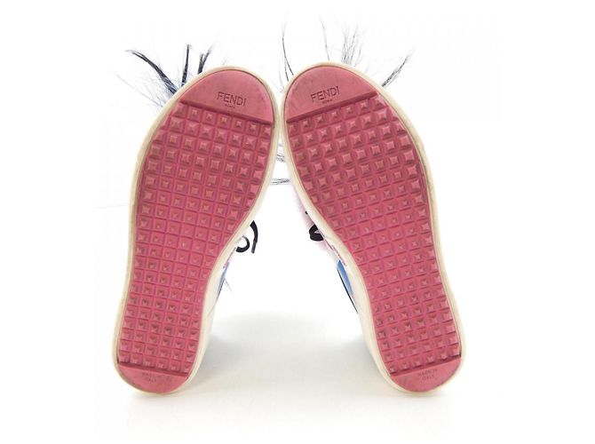 Fendi Sneakers Black Pink White - view 4